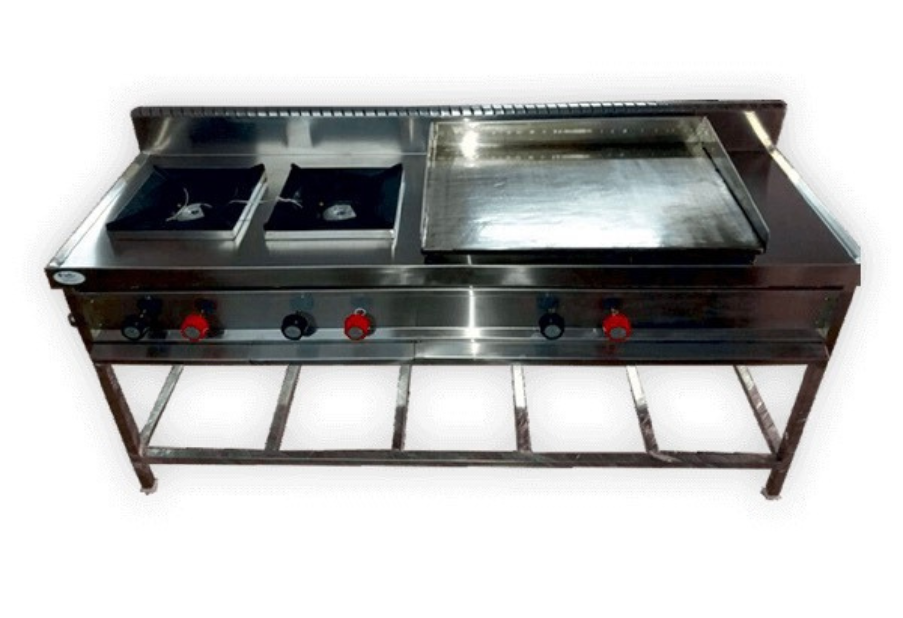 Gas Range Interior
