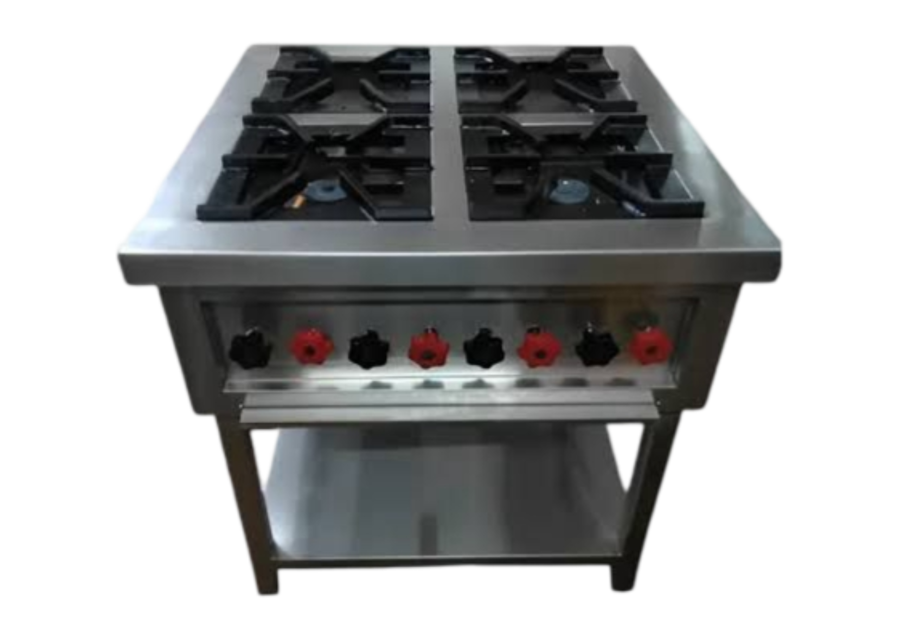 4-Burner Commercial Gas Range
