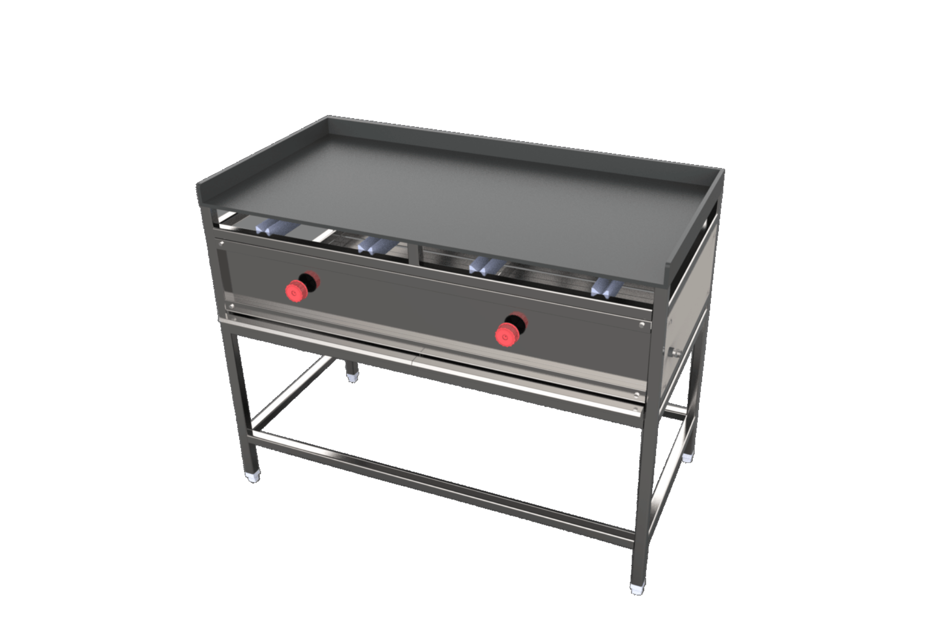 Commercial Griddle Range Combination